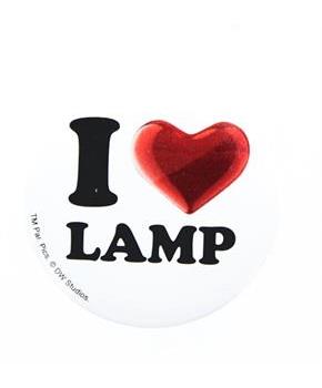 Anchorman The Legend of Ron Burgundy "I Love Lamp" Button