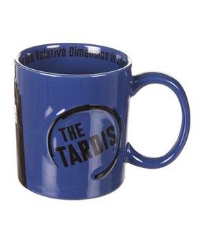 Doctor Who TARDIS 2D Relief 11oz. Ceramic Mug