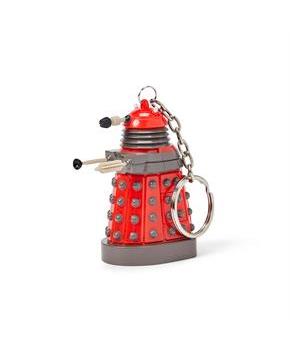 Doctor Who Red Dalek Keychain Flashlight