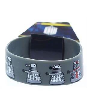 Doctor Who Rubber Wristband Union Flag Dalek Repeat
