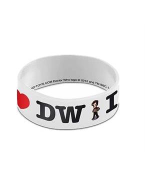 Doctor Who Rubber Wristband I Heart The Doctor