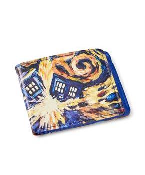Doctor Who Bi-Fold Wallet Van Gogh Exploding TARDIS