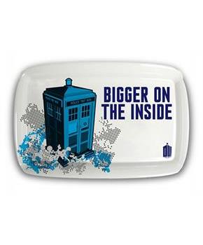 Doctor Who TARDIS "Bigger on the Inside" Serving Tray