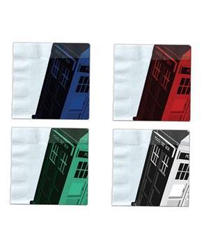 Doctor Who Iconic Color TARDIS Napkin Set of 20