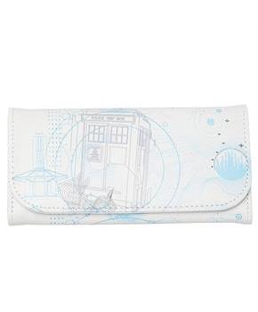 Doctor Who Embossed Womenâ€s Wallet: Future TARDIS