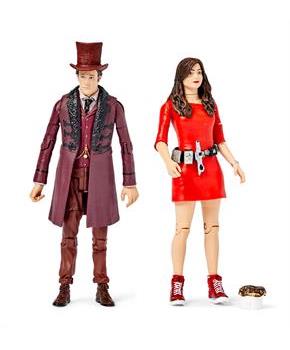 Doctor Who 5" Action Figures The Impossible Set w/ The Eleventh Doctor and Oswin Oswald