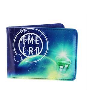 Doctor Who Green Fashion Cosmos Bi-Fold Wallet