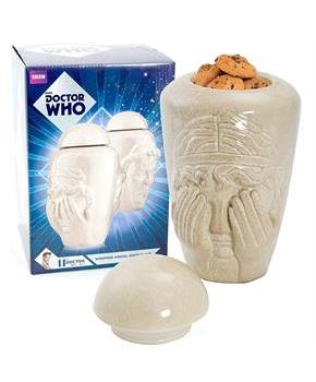 Doctor Who Weeping Angel Ceramic Cookie Jar