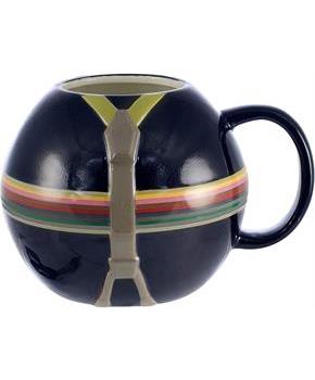 Doctor Who 13th Doctor with Rainbow Stripes 20oz Ceramic Coffee Mug