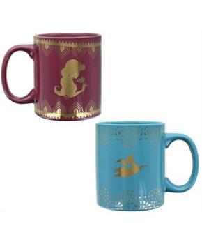 Disney Aladdin Princess Jasmine 11oz Ceramic Mug Set | 2 Pack