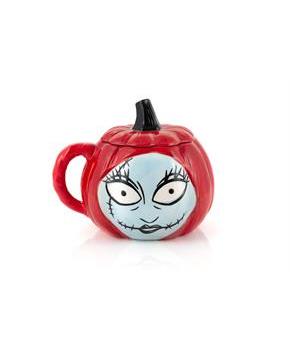 Nightmare Before Christmas Sally Figural 26 Oz Ceramic Mug With Lid