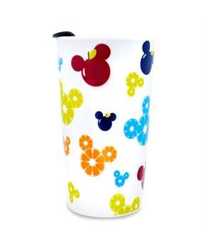 Disney 10oz Ceramic Travel Mug | Mickey Icon Fruit