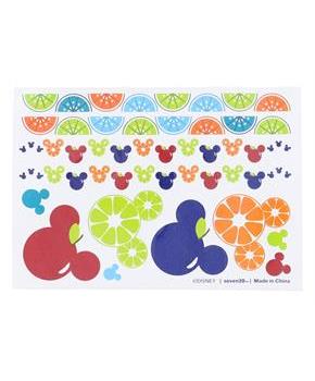 Disney Mickey Mouse Fruit Temporary Tattoos | 48 Count