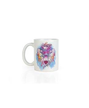Harry Potter Always 11oz Ceramic Coffee Mug | Colorful Doe Patronus Design