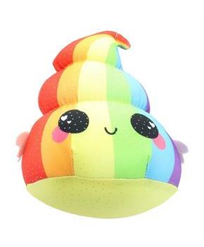 Glitter Galaxy 6-Inch Rainbow Poop Collectible Plush