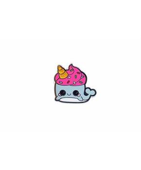 Glitter Galaxy Neddie Narwhal Soft Enamel Collector's Pin