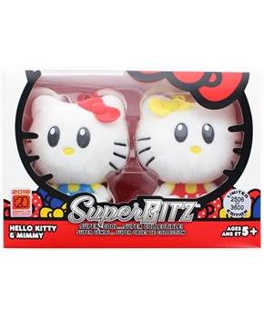 Hello Kitty SuperBitz 4" Plush Twin Sisters 2-Pack - Hello Kitty & Mimmy