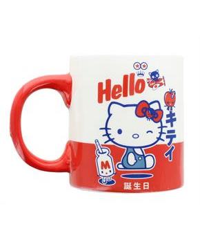 Hello Kitty Two Tone 11oz Ceramic Coffee Mug