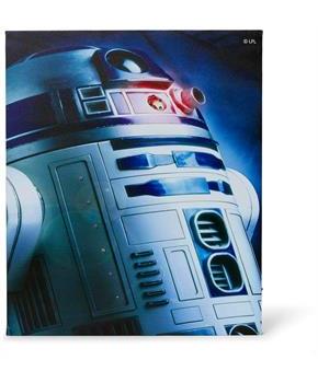 Star Wars Illuminated Canvas Art - 23.9"x19.9" - R2D2