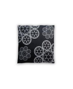Star Wars Throw Pillow | Empire Imperial Symbol Cluster Design | 20 x 20 Inches