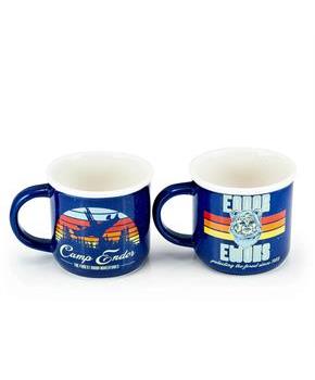 Star Wars Camp Endor Retro Mugs | Ewok Forest Camp of Endor Cups | Set of 2 Mugs