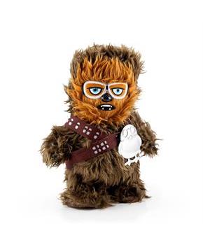 Star Wars Chewbacca Walk n Roar Plush and Porg Pin | 12 inches