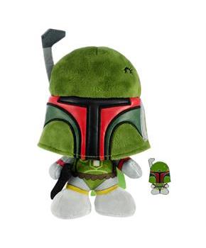 Star Wars Boba Fett Stylized 7 Inch Plush With Enamel Pin