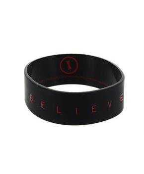 The X Files" I Want to Believe" Rubber Wristband