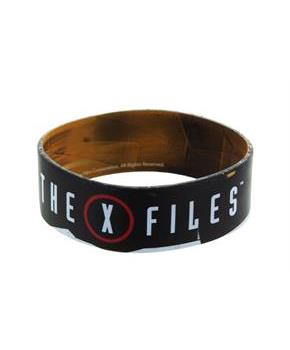 The X Files Logo Rubber Wristband