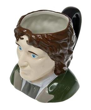 Doctor Who 8th Doctor Paul Mcgann Ceramic 3D Toby Jug Mug