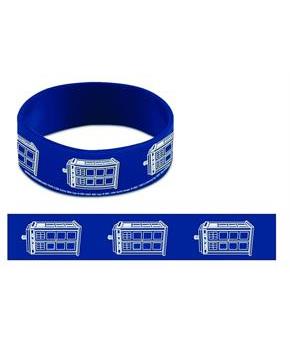 Doctor Who Tardis Rubber Wristband