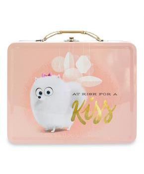 Secret Life of Pets Metal Tin Tote | At Risk For A Kiss