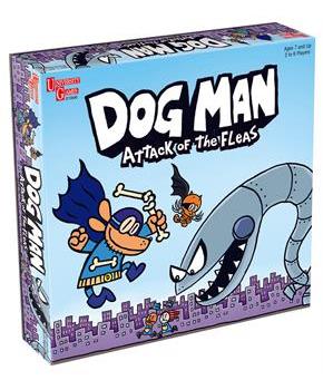 Dog Man Attack of the Fleas Board Game | For 2-6 Players