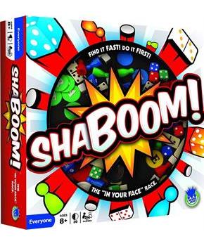 ShaBoom! The In-Your-Face Race Game | For 2+ Players