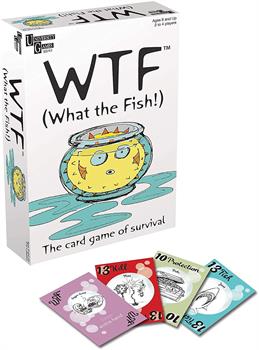 WTF (What the Fish!) Card Game | For 2-4 Players