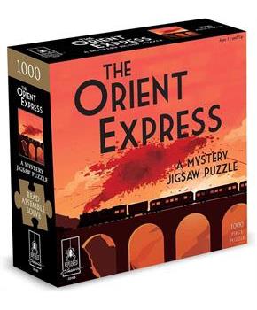 The Orient Express 1000 Piece Mystery Jigsaw Puzzle