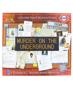 Murder Mystery Party Case File Murder Board Puzzle | Murder on the Underground