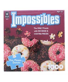 Yes, Please Donuts 1000 Piece Jigsaw Puzzle