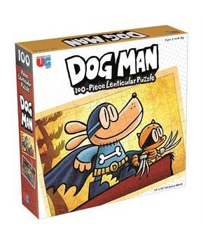 Dog Man Adventures 100 Piece Lenticular Jigsaw Puzzle