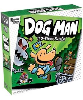 Dog Man Unleashed 100 Piece Lenticular Jigsaw Puzzle