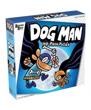 Dog Man and Cat Kid 100 Piece Lenticular Jigsaw Puzzle
