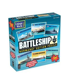Battleship Normandy Edition 500 Piece Jigsaw Puzzle