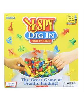 I Spy Dig In Frantic Finding Game | For 2-4 Players