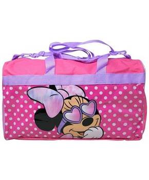 Disney Minnie Mouse Duffle Bag with PVC Printed Panel