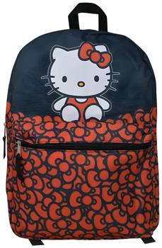 Sanrio Hello Kitty Red Bows 16 Inch Kids Backpack