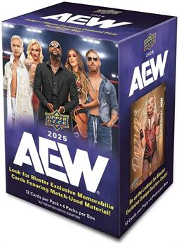 AEW All Elite Wrestling 2025 Upper Deck Blaster Box