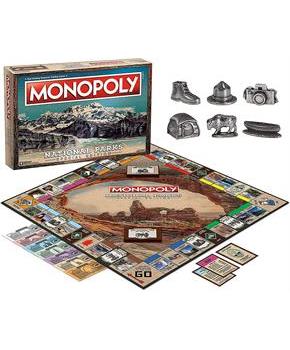 National Parks Monopoly Board Game 2020 Edition | For 2-6 Players