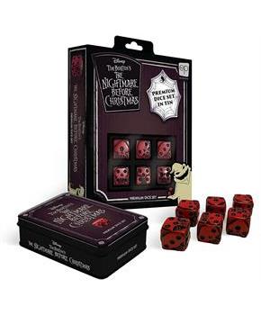 Nightmare Before Christmas Premium Dice Set | Includes 6 Acrylic Dice