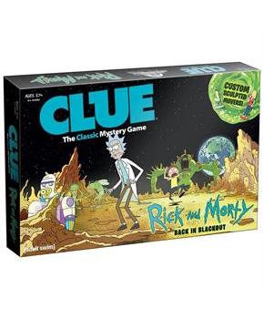 Rick and Morty Clue Board Game