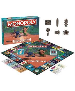 Disney Lilo & Stitch Monopoly Board Game | For 2-6 Players